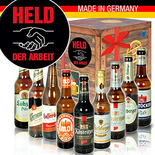 Held der Arbeit - Geschenke 30. Geburtstag - Ost-Deutsche Biersorten von ostprodukte-versand