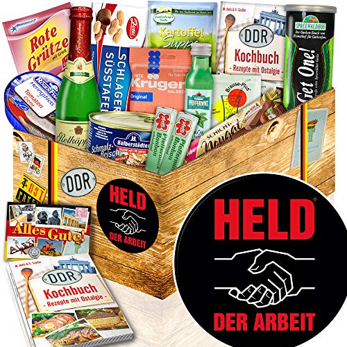 Held der Arbeit - Ostalgie Box - Geschenkset für Männer Held der Arbeit - Ostalgie Box - Geschenkset für Männer von ostprodukte-versand
