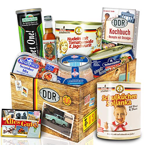 Herzhaft leckere DDR Geschenkbox - deftige DDR Waren - Ossi Geschenkset Herzhaft leckere DDR Geschenkbox - deftige DDR Waren - Ossi Geschenkset von ostprodukte-versand