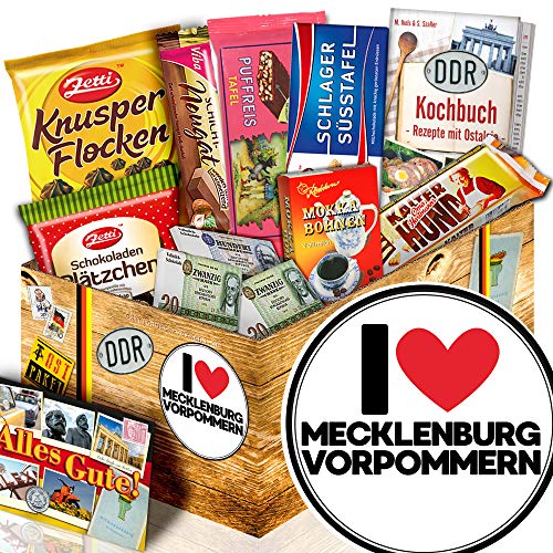 ostprodukte-versand I Love Mecklenburg - Vorpommern - Schokolade Box DDR - Mecklenburg - Vorpommern von ostprodukte-versand