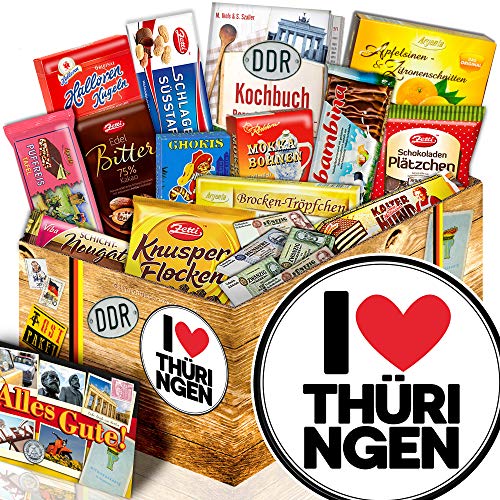 I Love Thüringen - Thüringen Geschenk - Geschenkpaket Schoko XL I Love Thüringen - Thüringen Geschenk - Geschenkpaket Schoko XL von ostprodukte-versand