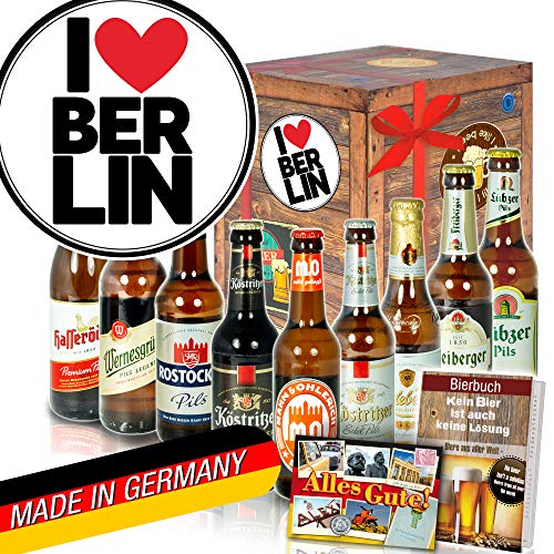 I love Berlin/DDR Bier Geschenk/witzige Geschenke Berlin von ostprodukte-versand