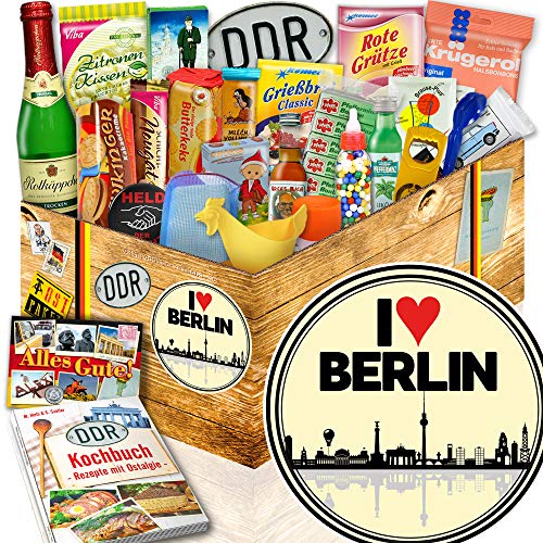 ostprodukte-versand I love Berlin / 24tlg. Geschenkbox/Berlin Geschenk für Freund von ostprodukte-versand
