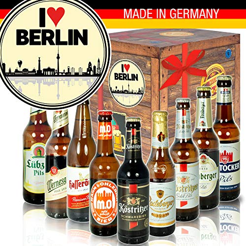 I love Berlin - mit Bieren aus Ostdeutschland - Geburtstagsüberraschung Berlin von ostprodukte-versand