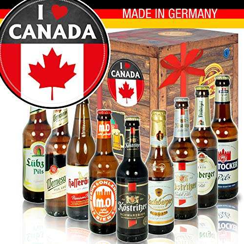 I love Canada/Bier der DDR/Kanada Geschenkbox von ostprodukte-versand