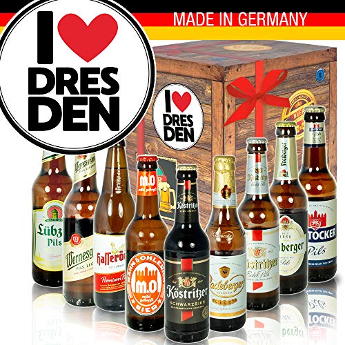 I love Dresden/DDR Produkte Bier/Dresden Geschenkidee von ostprodukte-versand