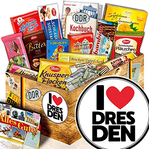 ostprodukte-versand I love Dresden/Schokolade Ostpaket XL/Geschenkset Dresden von ostprodukte-versand