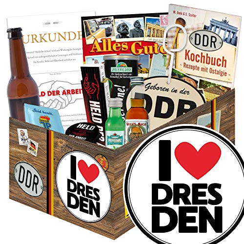 ostprodukte-versand I love Dresden/Idee Geschenk DDR Mann/Dresden Geschenkidee von ostprodukte-versand