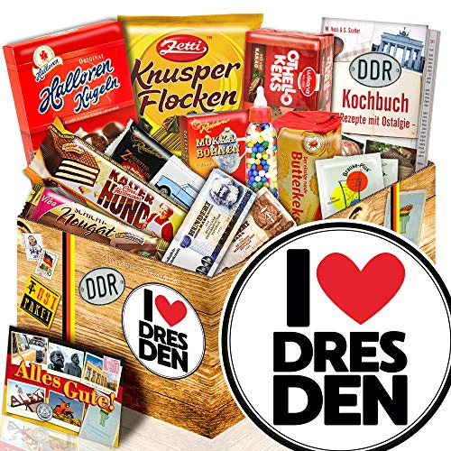 ostprodukte-versand I love Dresden/Ost Süßigkeiten/Dresden Geschenkidee von ostprodukte-versand