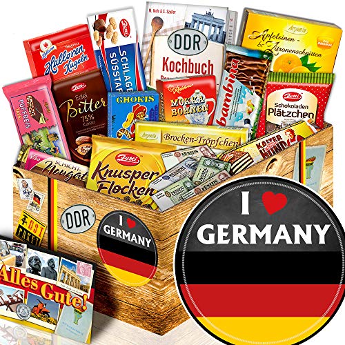 ostprodukte-versand I love Germany - Ossi Paket Schokolade XL - Deutschland Geschenk von ostprodukte-versand