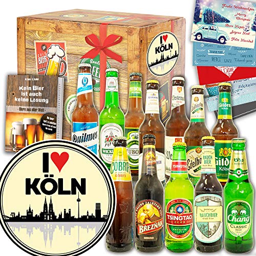 I love Köln - Bier Geschenk Welt und DE - Köln Geburtstagsüberraschung von ostprodukte-versand