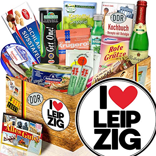 ostprodukte-versand I love Leipzig ++ Spezialitäten Box Ostpaket ++ Geschenk Leipzig von ostprodukte-versand