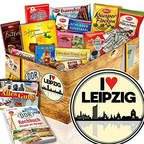 ostprodukte-versand I love Leipzig/Leipzig Geburtstagsüberraschung/DDR Schoko Paket von ostprodukte-versand
