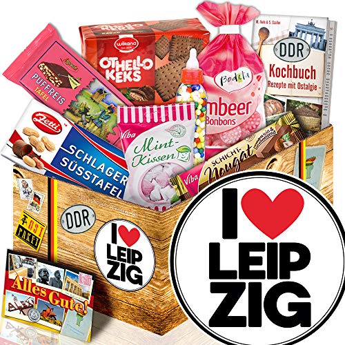 I love Leipzig - DDR Süßigkeiten - Geschenk Leipzig I love Leipzig - DDR Süßigkeiten - Geschenk Leipzig von ostprodukte-versand