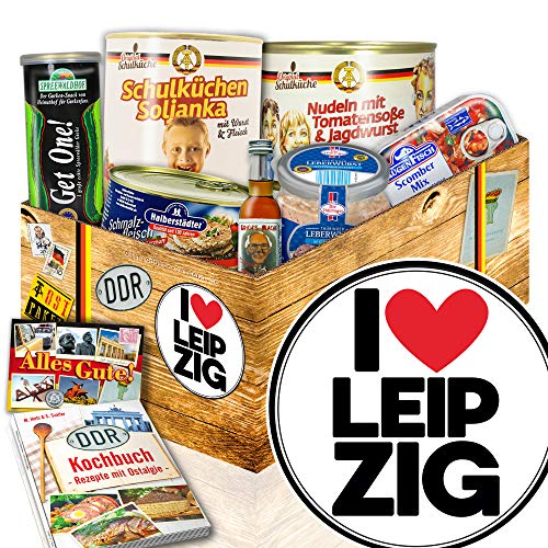 I love Leipzig - Ostpaket Geschenk - Leipzig Geschenkidee - Ostprodukte Geschenk I love Leipzig - Ostpaket Geschenk - Leipzig Geschenkidee - Ostprodukte Geschenk von ostprodukte-versand