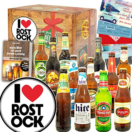 I love Rostock + Biere der Welt + Geschenke Rostock I love Rostock + Biere der Welt + Geschenke Rostock von ostprodukte-versand