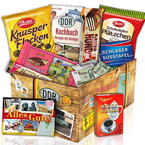 ostprodukte-versand I love Switzerland + Schweizer Geschenkkorb + DDR Korb Schokolade von ostprodukte-versand