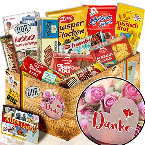 ostprodukte-versand Keks Schachtel/Ostbox/Danke/Danke Geschenke von ostprodukte-versand