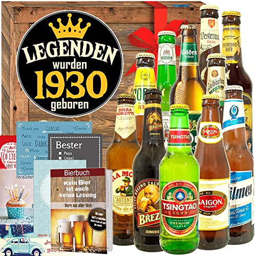 Legenden 1930 ++ Bier Geschenk Welt und DE ++ Geburtstag Geschenk Mann von ostprodukte-versand