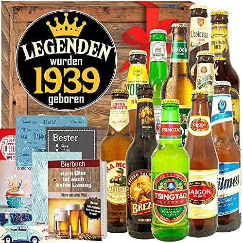 Legenden 1939 ++ Bier Paket Welt und DE ++ Geschenk zum Geburtstag von ostprodukte-versand