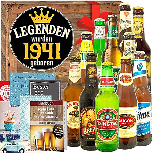 Legenden 1941 ++ 12x Bier Welt und DE ++ Geburtstagsgeschenk ideen von ostprodukte-versand