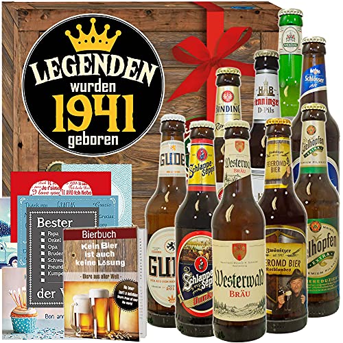 Legenden 1941 ++ Geburtstagsgeschenkideen ++ Bier aus Deutschland von ostprodukte-versand