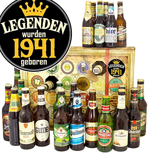 Legenden 1941 geboren - BierAdventskalender 2023 - mit Bieren aus der Welt und DEU von ostprodukte-versand