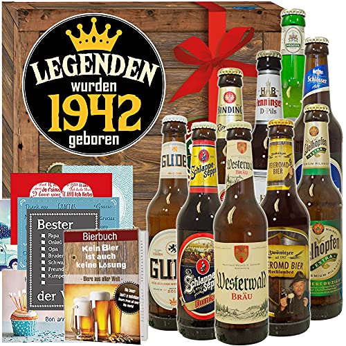 Legenden 1942 ++ Biere aus Deutschland ++ Geburtstagsideen für Männer von ostprodukte-versand