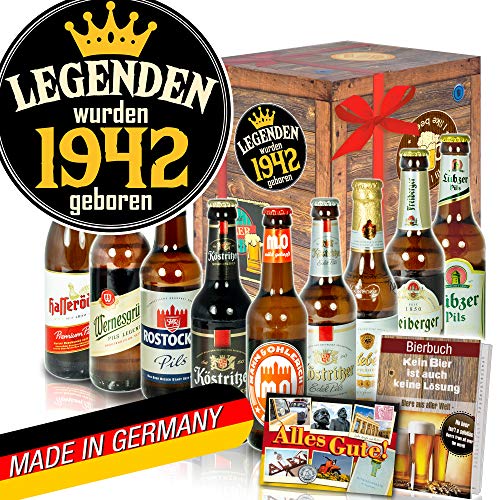 Legenden 1942 ++ DDR Bier Geschenk ++ Geburtstagsideen für Männer von ostprodukte-versand