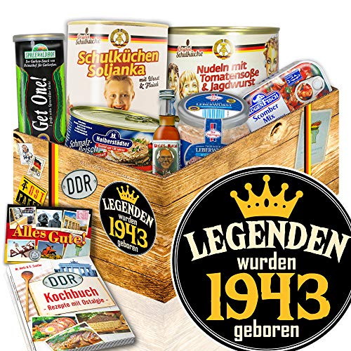 ostprodukte-versand Legenden 1943 - Ostprodukte Box Set - lustige Geschenke für Sie - DDR Artikel von ostprodukte-versand