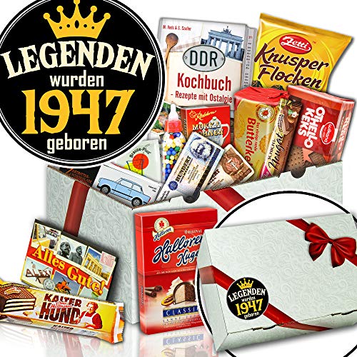 ostprodukte-versand Legenden 1947 - süssigkeiten Set Geschenk - Geschenkkorb für Männer von ostprodukte-versand
