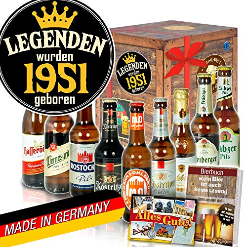 Legenden 1951 ++ DDR Bier Geschenk ++ Geburtstagsgeschenke Freund von ostprodukte-versand