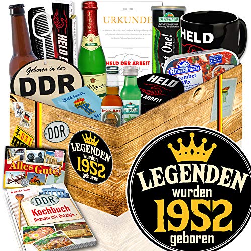 ostprodukte-versand Legenden 1952 / Geschenk für den Partnerin/Männer Geschenke DDR von ostprodukte-versand