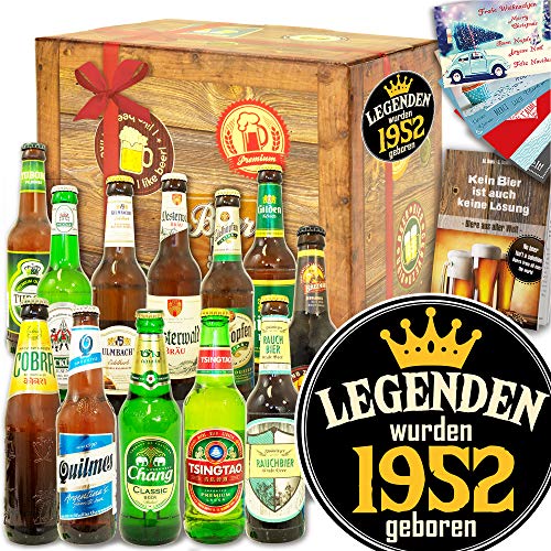 Legenden 1952 ++ 12x Biere der Welt & DE ++ Geschenk für die Liebste von Ostprodukte-Versand.de