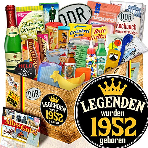 ostprodukte-versand Legenden 1952 - Geschenkbox Nostalgie - Geschenk für die Liebste von ostprodukte-versand
