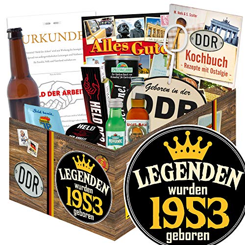 ostprodukte-versand Legenden 1953 ++ Geschenk für Ehemann ++ DDR Männer Geschenke von ostprodukte-versand