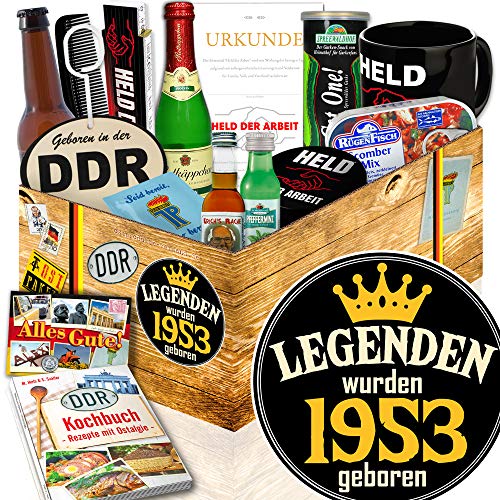 ostprodukte-versand Legenden 1953 / Geschenk für Ehefrau/Ostbox für Männer von ostprodukte-versand