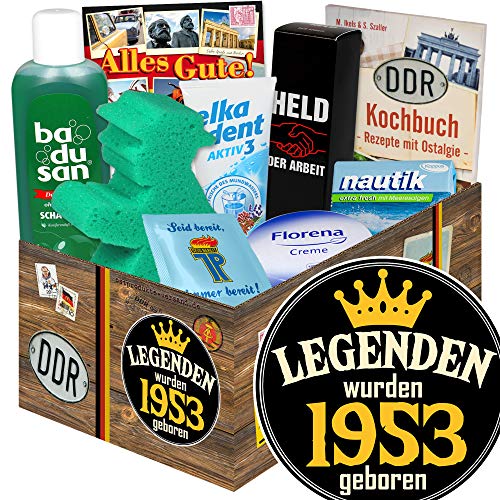 ostprodukte-versand Legenden 1953 / Geschenk für die Frau / DDR Geschenkbox Pflege von ostprodukte-versand
