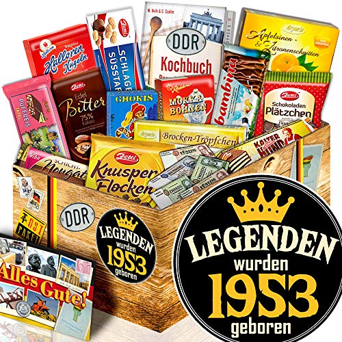 ostprodukte-versand Legenden 1953 - Schokolade Ostpaket XL - Geschenk für Ehefrau von ostprodukte-versand