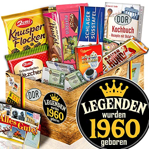 ostprodukte-versand Legenden 1960 ++ Frau Geburtstag Geschenke ++ DDR Schoko Geschenk von ostprodukte-versand