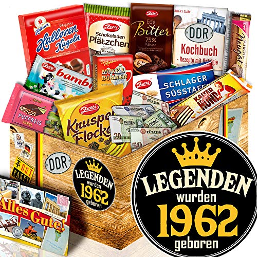 ostprodukte-versand Legenden 1962 ++ Geburtstag 1962 ++ DDR Schoko Box L von ostprodukte-versand