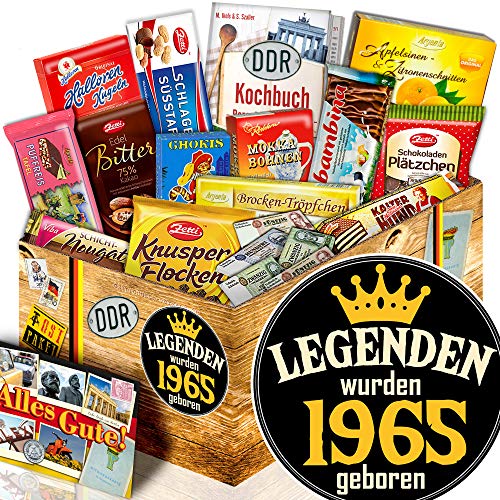 ostprodukte-versand Legenden 1965 + Geschenk für Mann zum Geburtstag + Schoko Geschenk XL von ostprodukte-versand