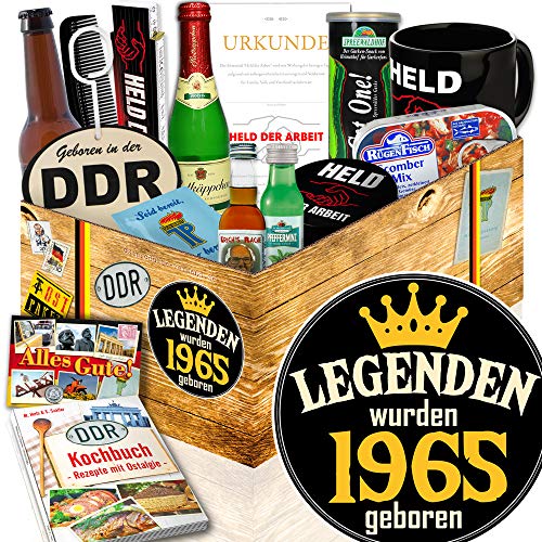 ostprodukte-versand Legenden 1965 / Geschenk Mann DDR Geburtstag/Geschenke Männer DDR von ostprodukte-versand