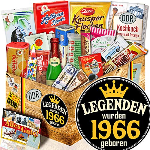 ostprodukte-versand Legenden 1966 ++ Süßigkeiten Set DDR ++ Zum Geburtstag Geschenkidee von ostprodukte-versand