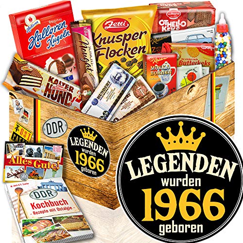 Legenden 1966 - Süße DDR Ostbox - Geschenke für den Mann Legenden 1966 - Süße DDR Ostbox - Geschenke für den Mann von ostprodukte-versand