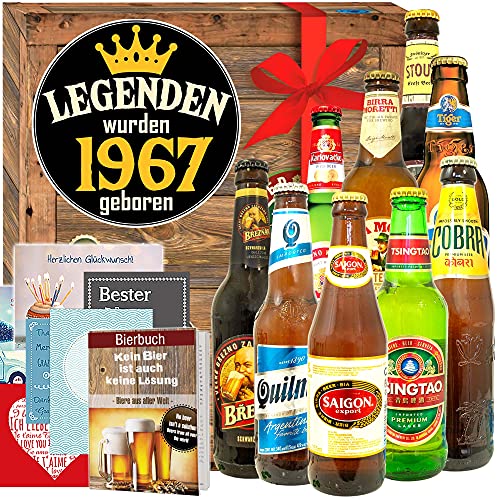 Legenden 1967 ++ Bierset - Biere der Welt ++ Geschenkbox Herren Legenden 1967 ++ Bierset - Biere der Welt ++ Geschenkbox Herren von ostprodukte-versand