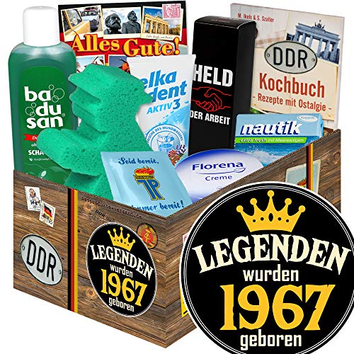 ostprodukte-versand Legenden 1967 - DDR Pflege Set - Geschenke zum Geburtstag für Frauen von ostprodukte-versand