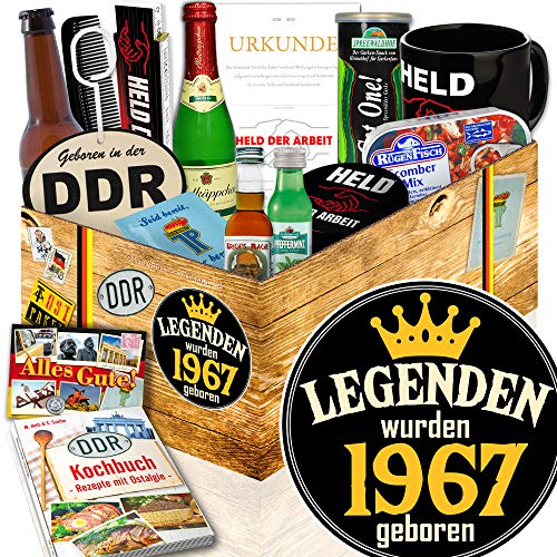ostprodukte-versand Legenden 1967 / Geschenkbox Herren/DDR Männer Geschenkbox DDR von ostprodukte-versand