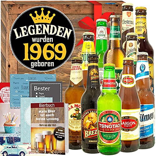 Legenden 1969 ++ 12x Biere Welt und DE ++ Geburtstags Geschenke von ostprodukte-versand