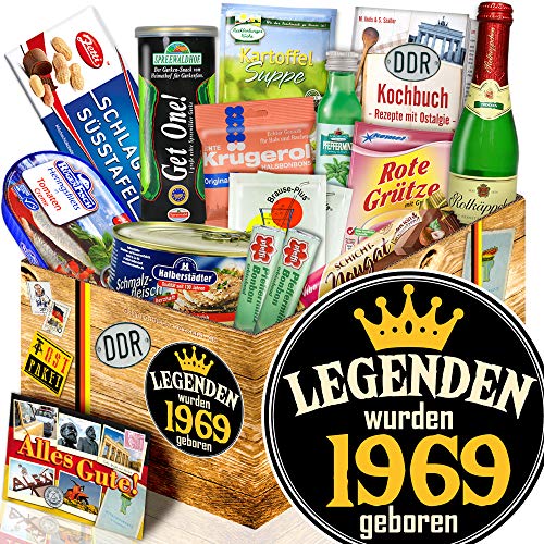 ostprodukte-versand Legenden 1969 / Geburtstag/Geschenk Set DDR von ostprodukte-versand